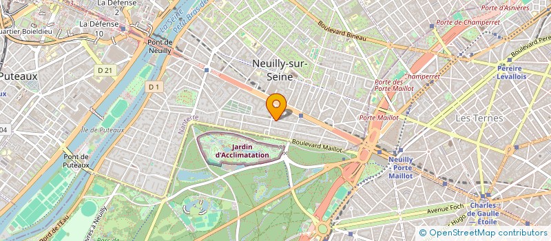 localisation de l'entreprise SYND COPRO 43 R JACQUES DULUD à NEUILLY-SUR-SEINE