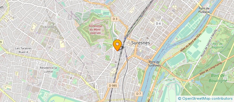 localisation de l'entreprise SYND COPRO 44 R CLUSERET à SURESNES
