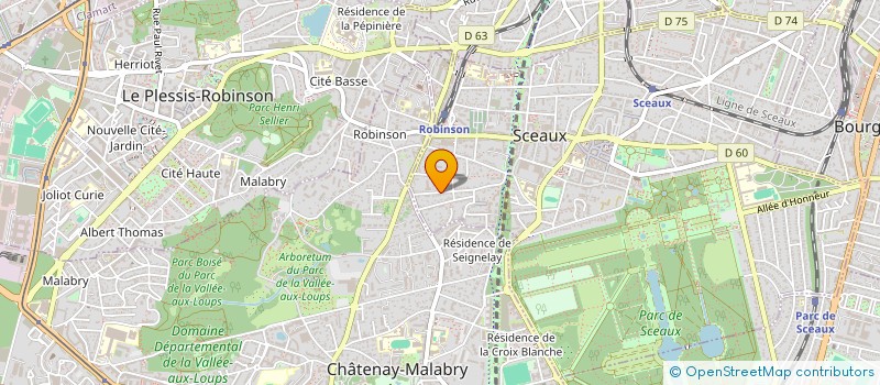 localisation de l'entreprise SYND COPRO 44 RUE DU DOCTEUR THORE à SCEAUX