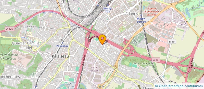 localisation de l'entreprise SYND COPRO 44 RUE STE GENEVIEVE à PALAISEAU
