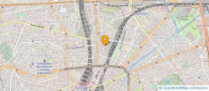 localisation de l'entreprise SYND COPRO 45 RUE PAJOL PARIS 18  PARIS