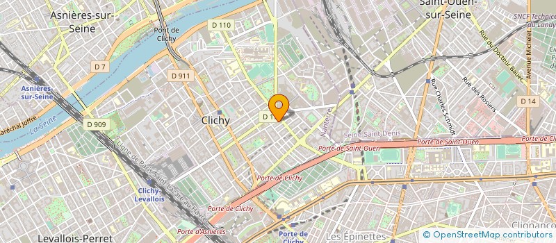 localisation de l'entreprise SYND COPRO 46 R MORICE à CLICHY