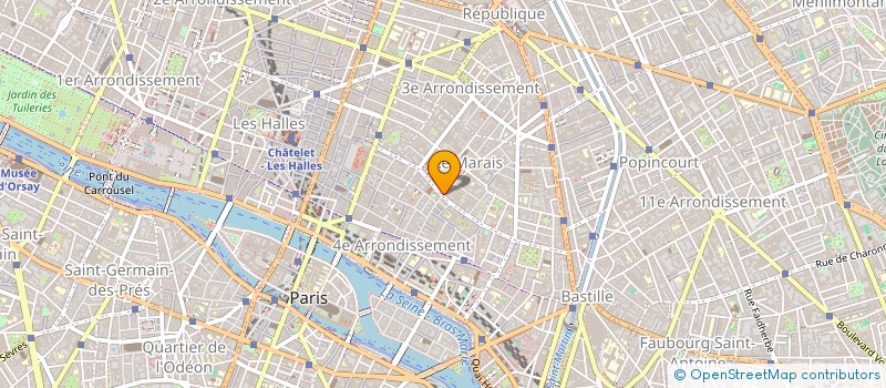 localisation de l'entreprise SYND COPRO 46 RUE FRANCS BOURGEOIS 75103  PARIS