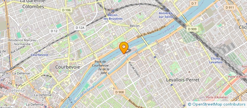 localisation de l'entreprise SYND COPRO 47-49 BLD VITAL BOUHOT à NEUILLY-SUR-SEINE