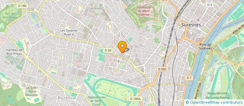 localisation de l'entreprise SYND COPRO 48 RUE LA BRUYERE à RUEIL-MALMAISON