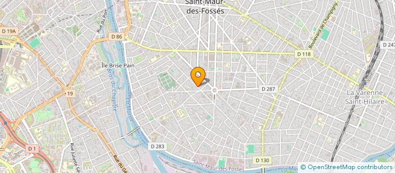 localisation de l'entreprise SYND COPRO 49 51 RUE LEDRU ROLLIN à SAINT-MAUR-DES-FOSSES