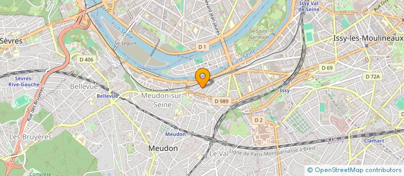localisation de l'entreprise SYND COPRO 49 A 51 R MIQUEL à ISSY-LES-MOULINEAUX