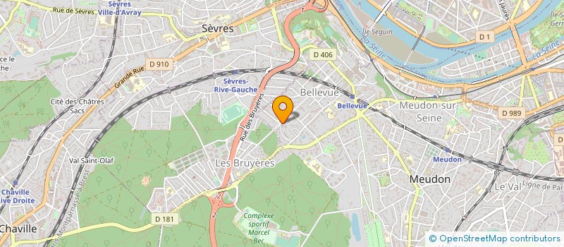 localisation de l'entreprise SYND COPRO 49 AV DU 11 NOVEMBRE à MEUDON