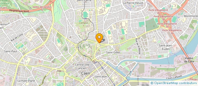 localisation de l'entreprise SYND COPRO 5 13 RUE  PIGACIERE à CAEN