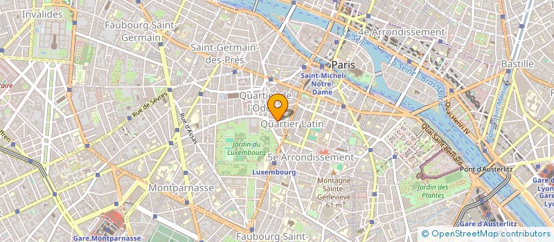 localisation de l'entreprise SYND COPRO 5 7 RUE DE VAUGIRARD PARIS 6  PARIS