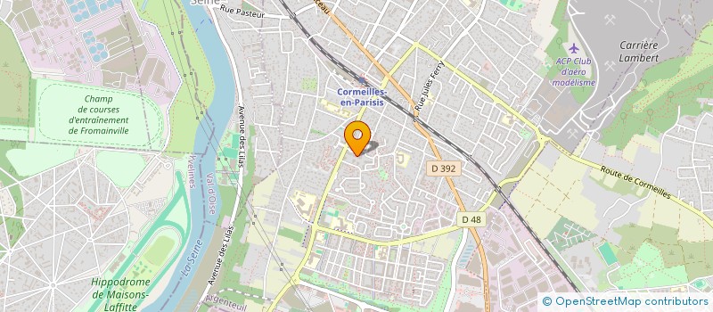 localisation de l'entreprise SYND COPRO 5-8 RUE CEZANNE à CORMEILLES EN PARISIS