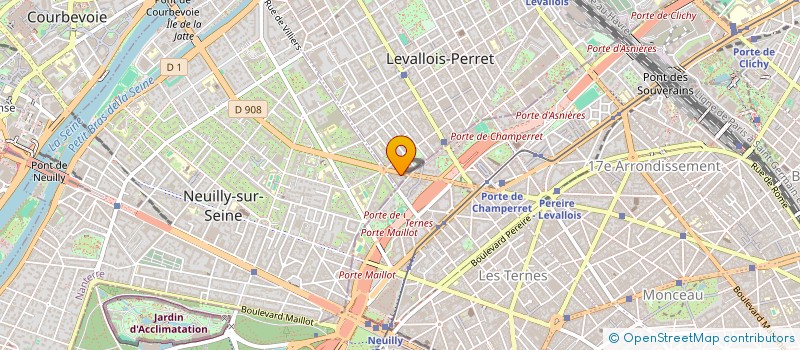 localisation de l'entreprise SYND COPRO 5 BD BINEAU à LEVALLOIS-PERRET