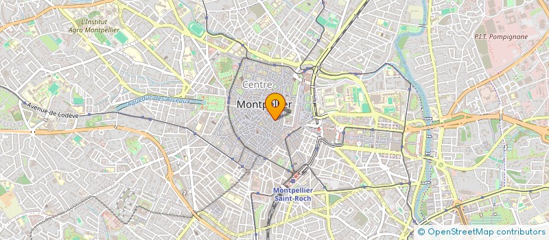 localisation de l'entreprise SYND COPRO 5 PLACE J JAURES à MONTPELLIER