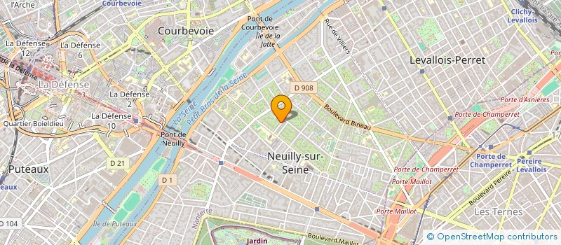 localisation de l'entreprise SYND COPRO 5 R AMIRAL DE JOINVILLE à NEUILLY-SUR-SEINE