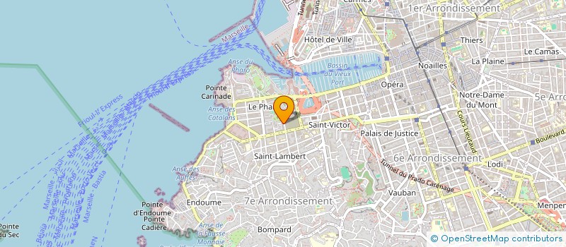 localisation de l'entreprise SYND COPRO 5 R DUCHESNE à MARSEILLE