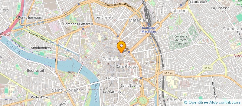 localisation de l'entreprise SYND COPRO 5 REMPART VILLENEUVE à TOULOUSE