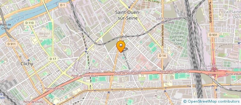localisation de l'entreprise SYND COPRO 5 RUE ALFRED OTTINO à SAINT-OUEN-SUR-SEINE