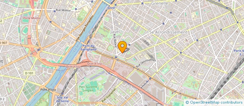 localisation de l'entreprise SYND COPRO 5 RUE BOUILLOUX LAFFONT  PARIS