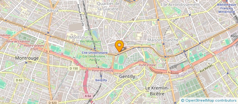 localisation de l'entreprise SYND COPRO 5 RUE CACHEUX  PARIS