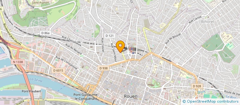 localisation de l'entreprise SYND COPRO 5 RUE DE BLAINVILLE à ROUEN