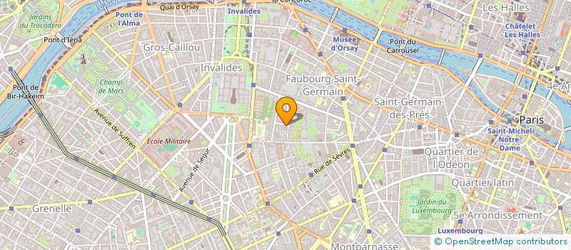 localisation de l'entreprise SYND COPRO 5 RUE DE CHANALEILLES  PARIS