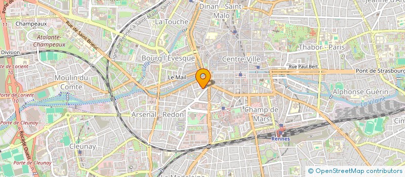 localisation de l'entreprise SYND COPRO 5 RUE DE LA SANTE  RENNES