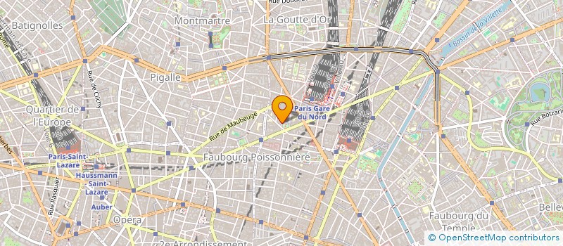localisation de l'entreprise SYND.COPRO.5 RUE FENELON 75010  PARIS