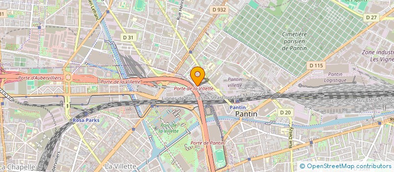 localisation de l'entreprise SYND COPRO 5 RUE PASTEUR 93500 PANTIN  PANTIN