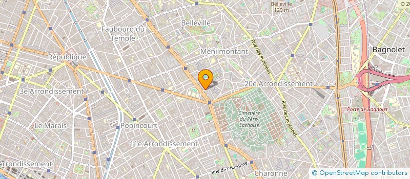 localisation de l'entreprise SYND COPRO 5 RUE TLEMCEN 75020 PARIS  PARIS