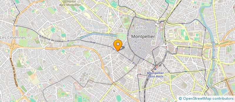 localisation de l'entreprise SYND COPRO 50 COURS GAMBETTA à MONTPELLIER