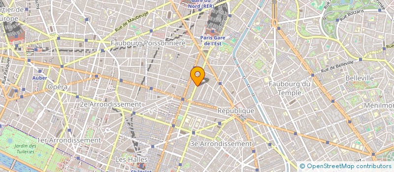 localisation de l'entreprise SYND COPRO 50 R FG ST MARTIN  PARIS