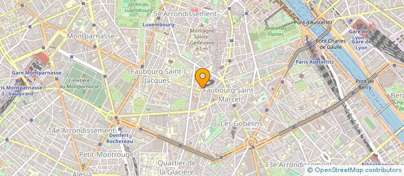 localisation de l'entreprise SYND COPRO 50 RUE BROCA  PARIS