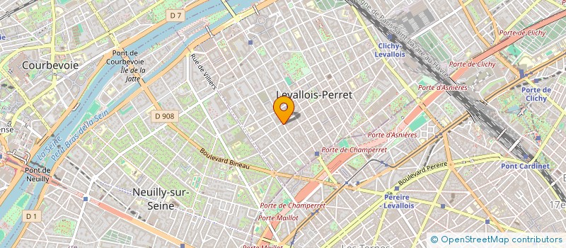 localisation de l'entreprise SYND COPRO 51 R MARIUS AUFAN à LEVALLOIS-PERRET