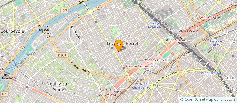 localisation de l'entreprise SYND COPRO 51 RUE CARNOT à LEVALLOIS-PERRET