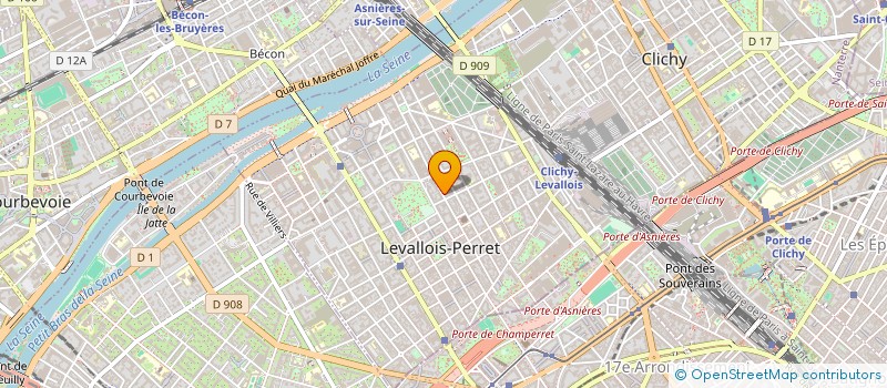 localisation de l'entreprise SYND COPRO 52 A 52B R RIVAY à LEVALLOIS-PERRET