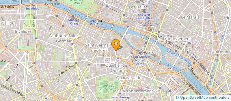 localisation de l'entreprise SYND COPRO 52 R DAUPHINE PARIS 6EME  PARIS