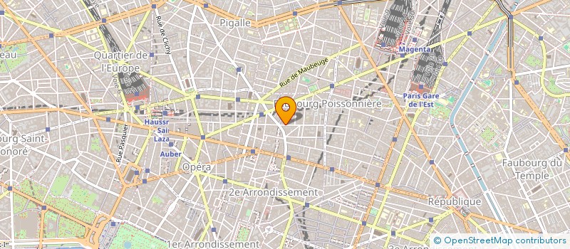 localisation de l'entreprise SYND COPRO 54-56 RUE RICHER  PARIS