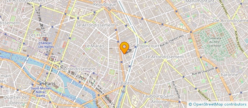 localisation de l'entreprise SYND COPRO 55 RUE SAINT SABIN PARIS 11  PARIS