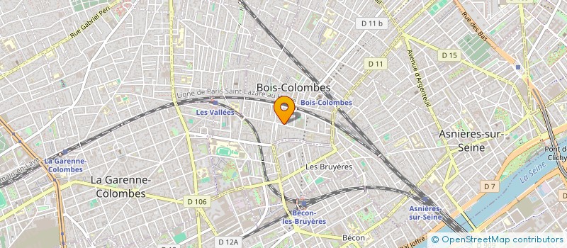localisation de l'entreprise SYND COPRO 56 RUE JEAN JAURES à BOIS-COLOMBES