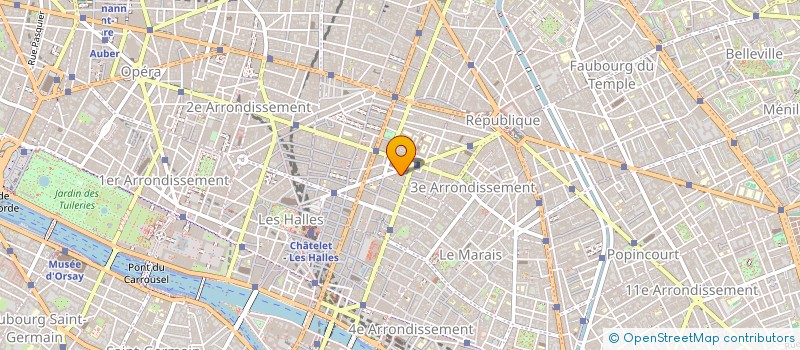 localisation de l'entreprise SYND COPRO 57 RUE AU MAIRE  PARIS