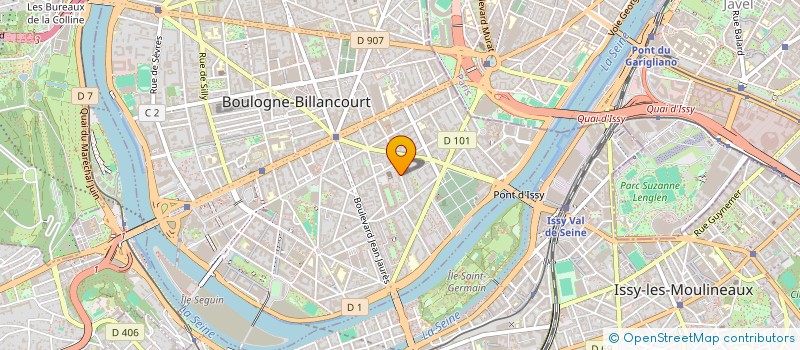 localisation de l'entreprise SYND COPRO 58 RUE DANJOU à BOULOGNE BILLANCOURT
