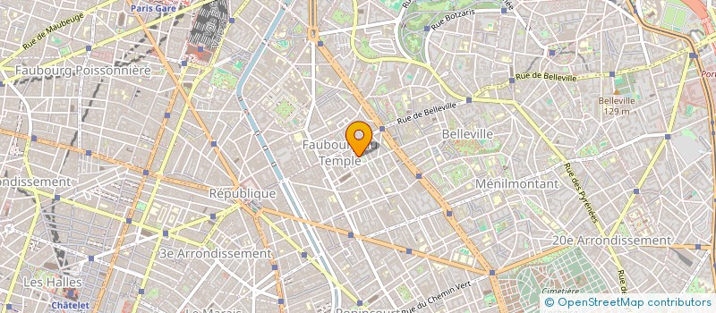 localisation de l'entreprise SYND COPRO 5B PASSAGE PIVERT  PARIS