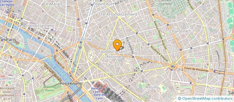 localisation de l'entreprise SYND COPRO 6 B R DE CANDIE  PARIS