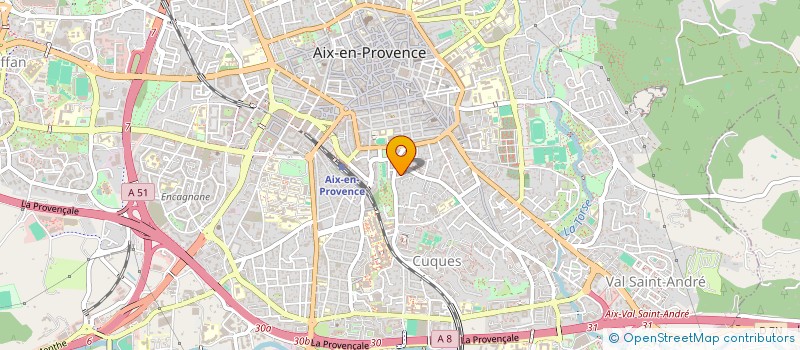 localisation de l'entreprise SYND COPRO 6 BD MAR LYAUTEY à AIX-EN-PROVENCE