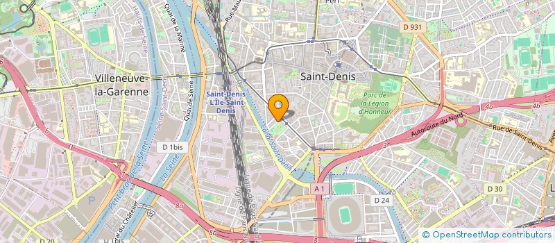 localisation de l'entreprise SYND COPRO 6 PL SQ DE GEYTER  SAINT-DENIS