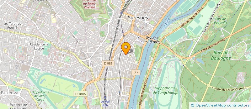 localisation de l'entreprise SYND COPRO 6 R GEORGES APPAY à SURESNES