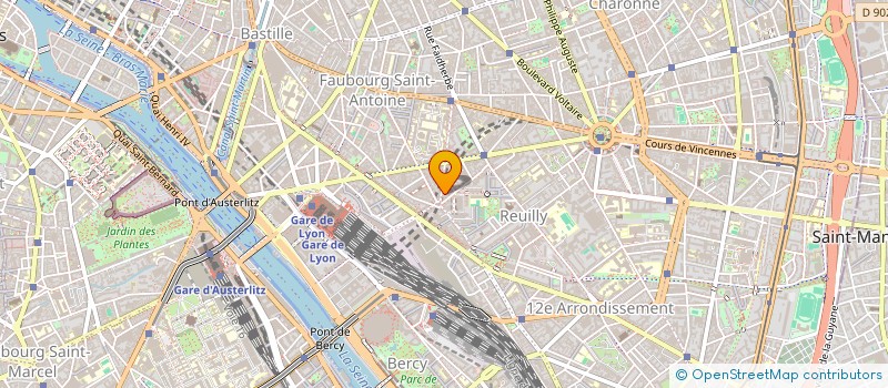 localisation de l'entreprise SYND COPRO 6 RUE DE CHALIGNY  PARIS