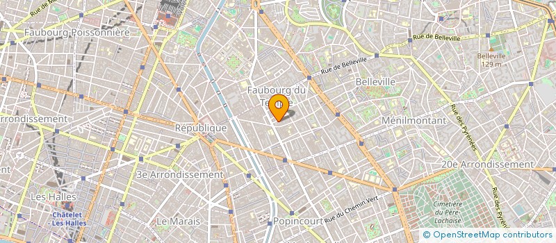 localisation de l'entreprise SYND COPRO 6 RUE DEGUERRY PARIS 11  PARIS
