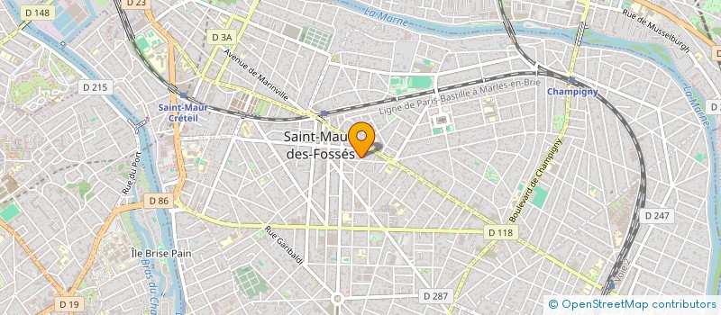 localisation de l'entreprise SYND COPRO 6 RUE FAIDHERBE à SAINT-MAUR-DES-FOSSES