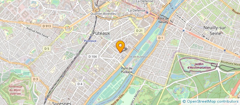 localisation de l'entreprise SYND COPRO 6 RUE SAULNIER 92 PUTEAUX  PUTEAUX